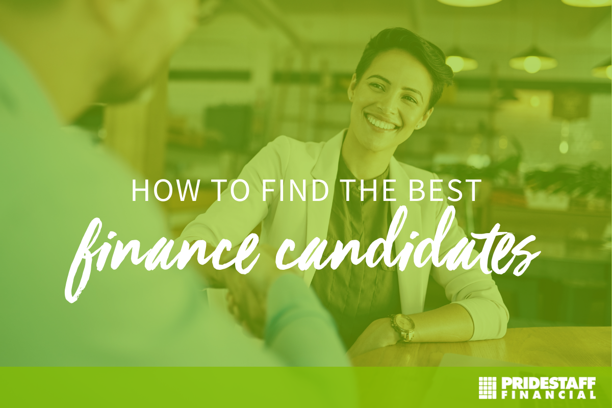 find best finance candidates