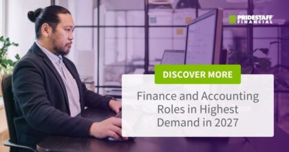 Finance and accounting professionals reviewing reports for in-demand 2027 roles